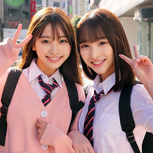 【素人フル本編】ももちゃん＆みなみちゃん【無垢】